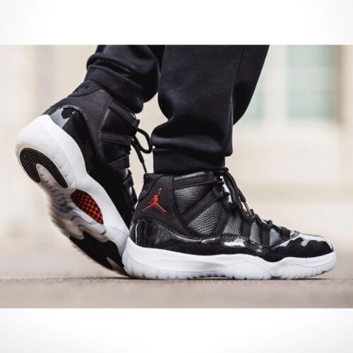 Real lifestyle image of Air Jordan 11