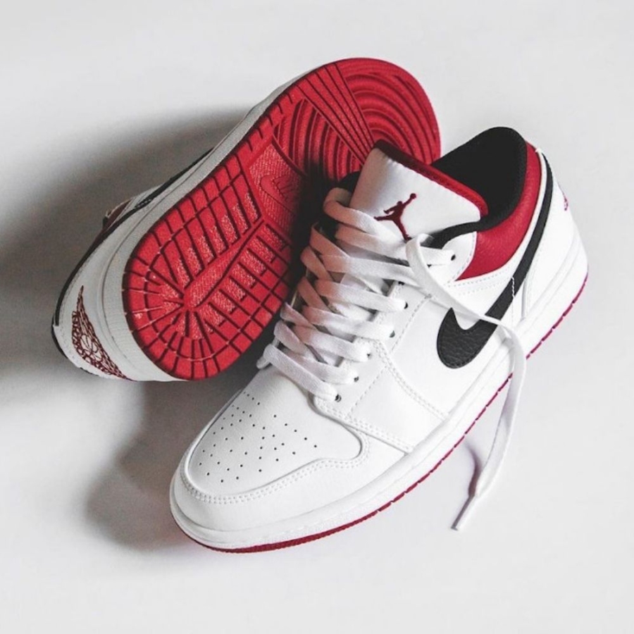 Real lifestyle image of Air Jordan 1