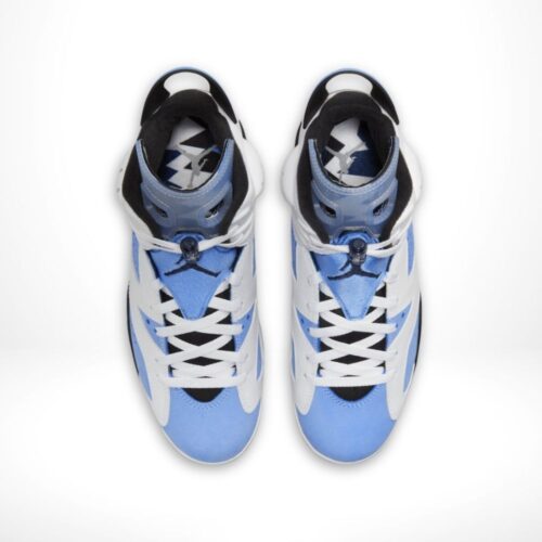 Top view of Air Jordan 6