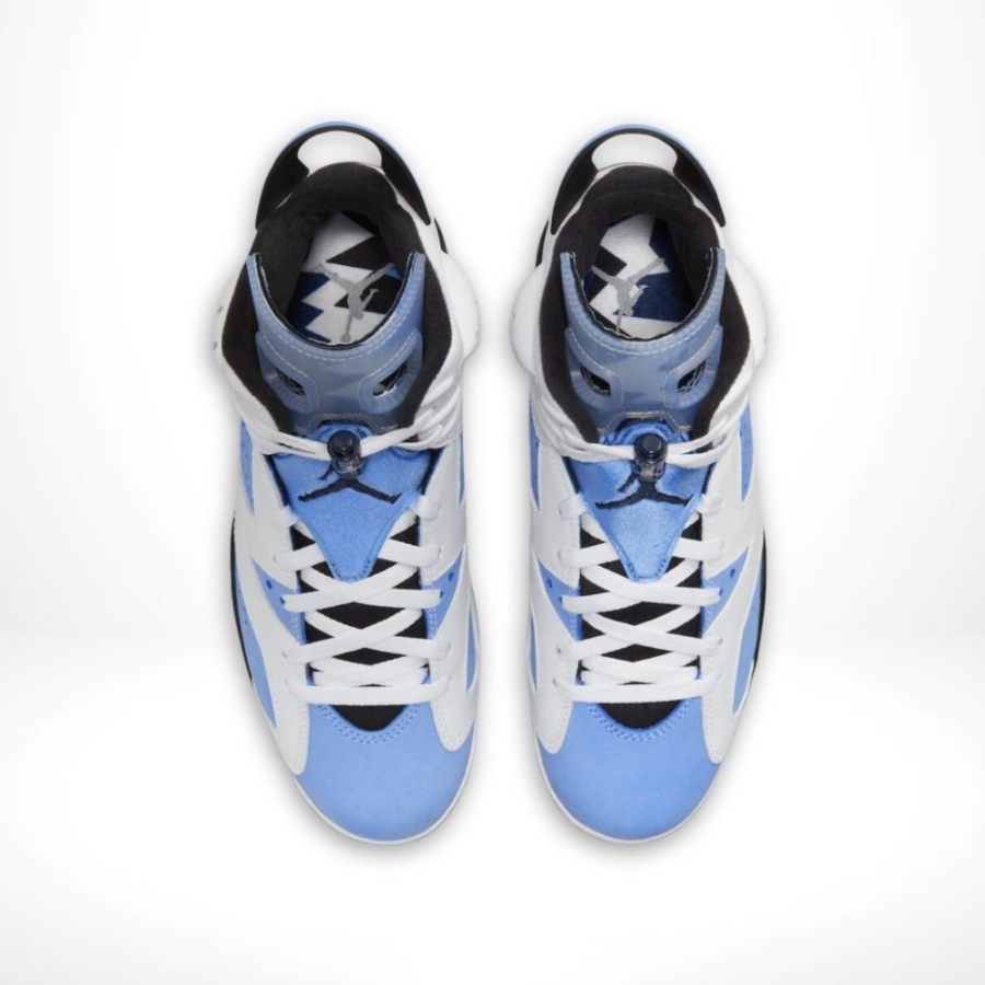 Top view of Air Jordan 6
