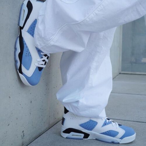 Real lifestyle image of Air Jordan 6