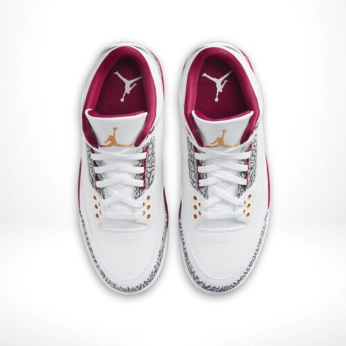 Top view of Air Jordan 3