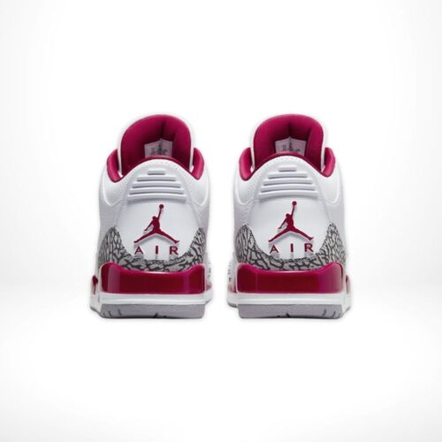 Rear view of Air Jordan 3