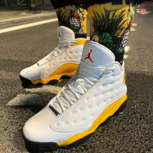 Real lifestyle image of Air Jordan 13