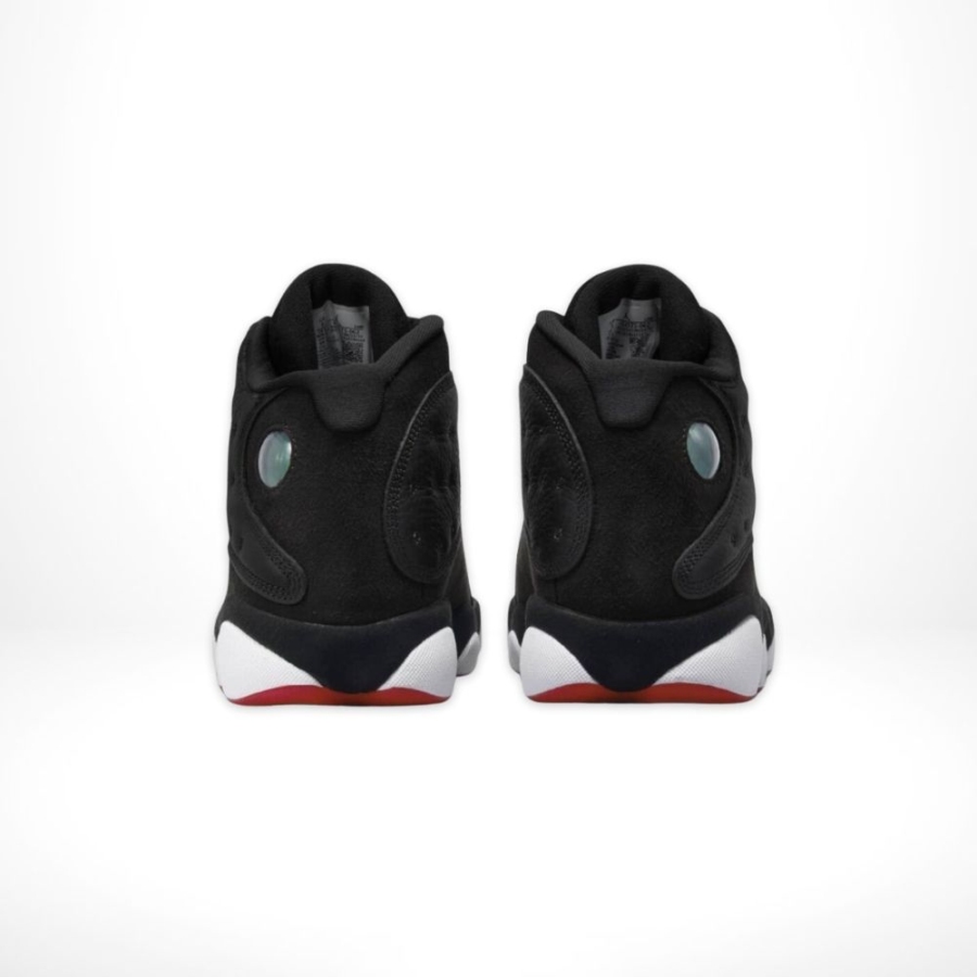 Rear view of Air Jordan 13