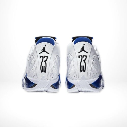 Rear view of Air Jordan 14