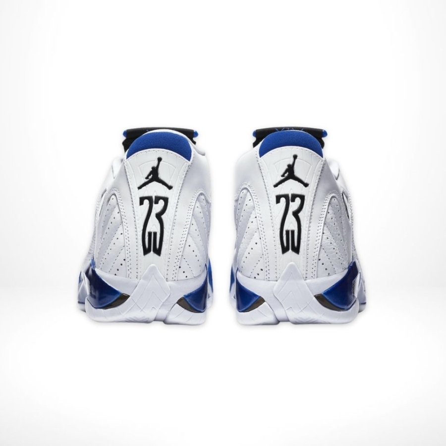 Rear view of Air Jordan 14