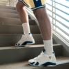 Real lifestyle image of Air Jordan 14