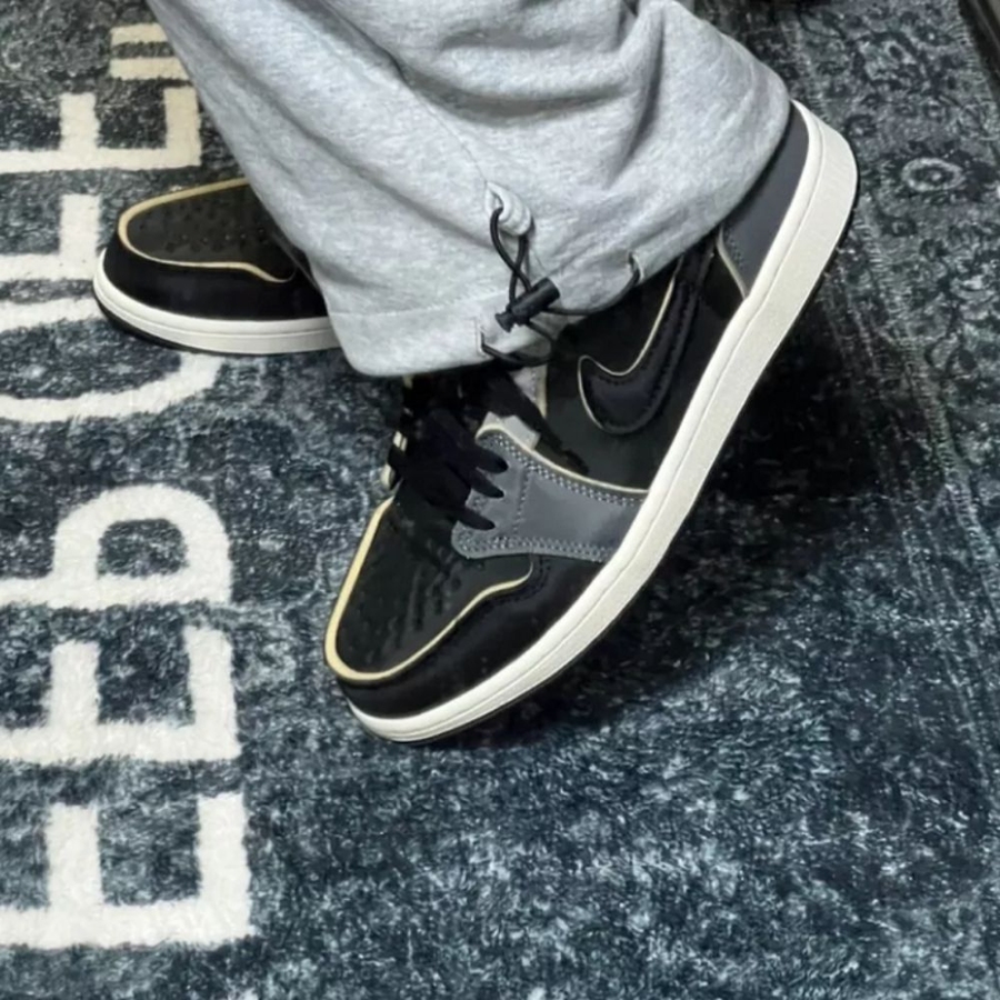 Real lifestyle image of Air Jordan 1