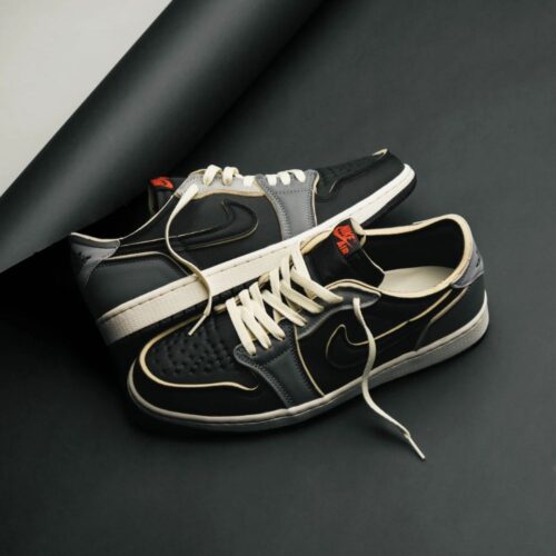 Real lifestyle image of Air Jordan 1