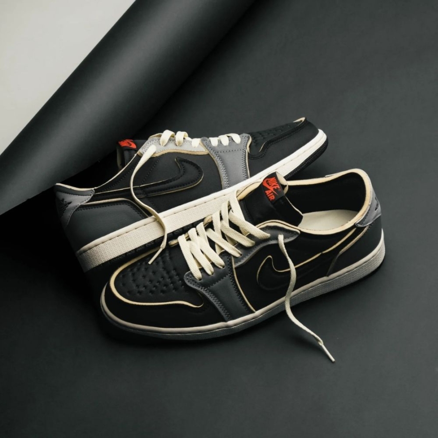 Real lifestyle image of Air Jordan 1