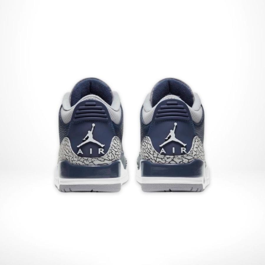 Rear view of Air Jordan 3