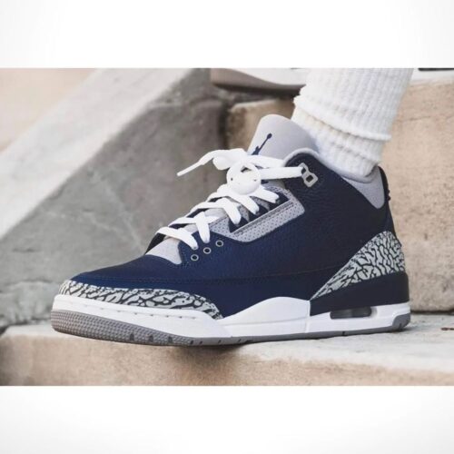 Real lifestyle image of Air Jordan 3