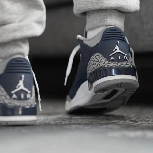 Real lifestyle image of Air Jordan 3