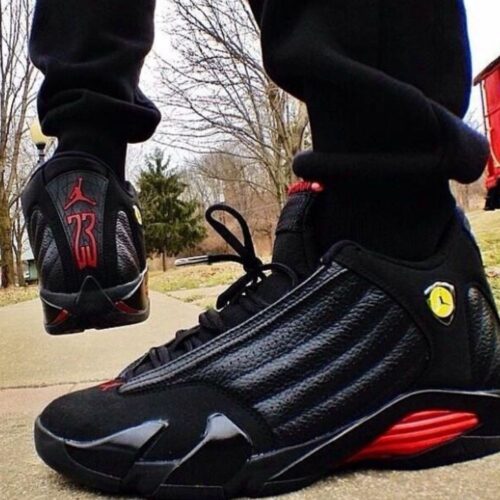 Real lifestyle image of Air Jordan 114
