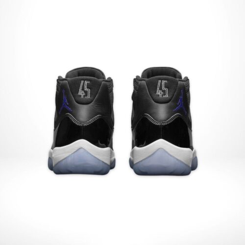 Rear view of Air Jordan 11
