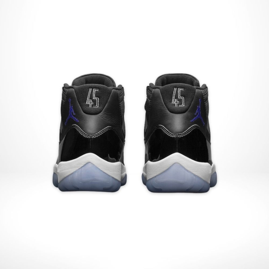 Rear view of Air Jordan 11