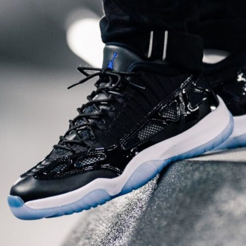 Real lifestyle image of Air Jordan 11