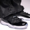 Real lifestyle image of Air Jordan 11