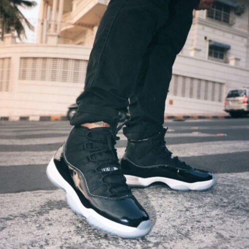 1Real lifestyle image of Air Jordan 11