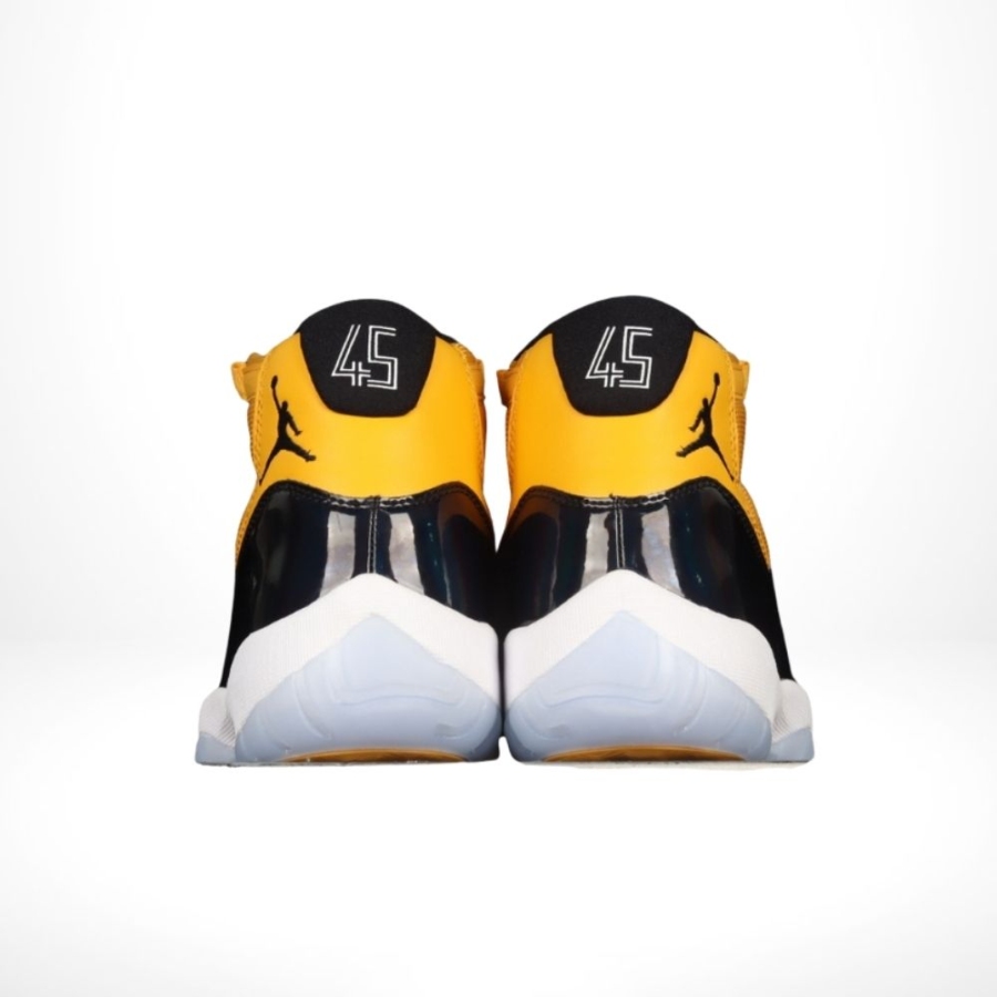 Rear view of Air Jordan 11