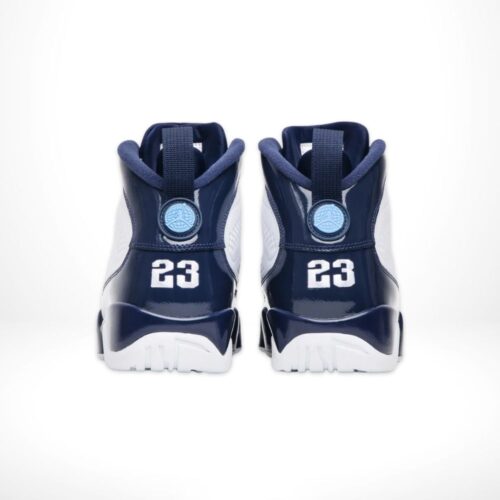 Rear view of Air Jordan 9