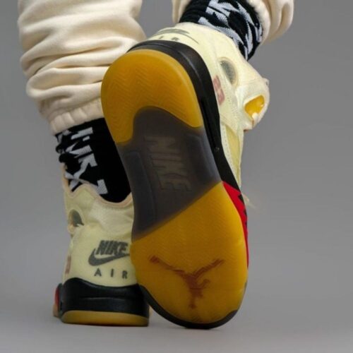 Real lifestyle image of Air Jordan 5