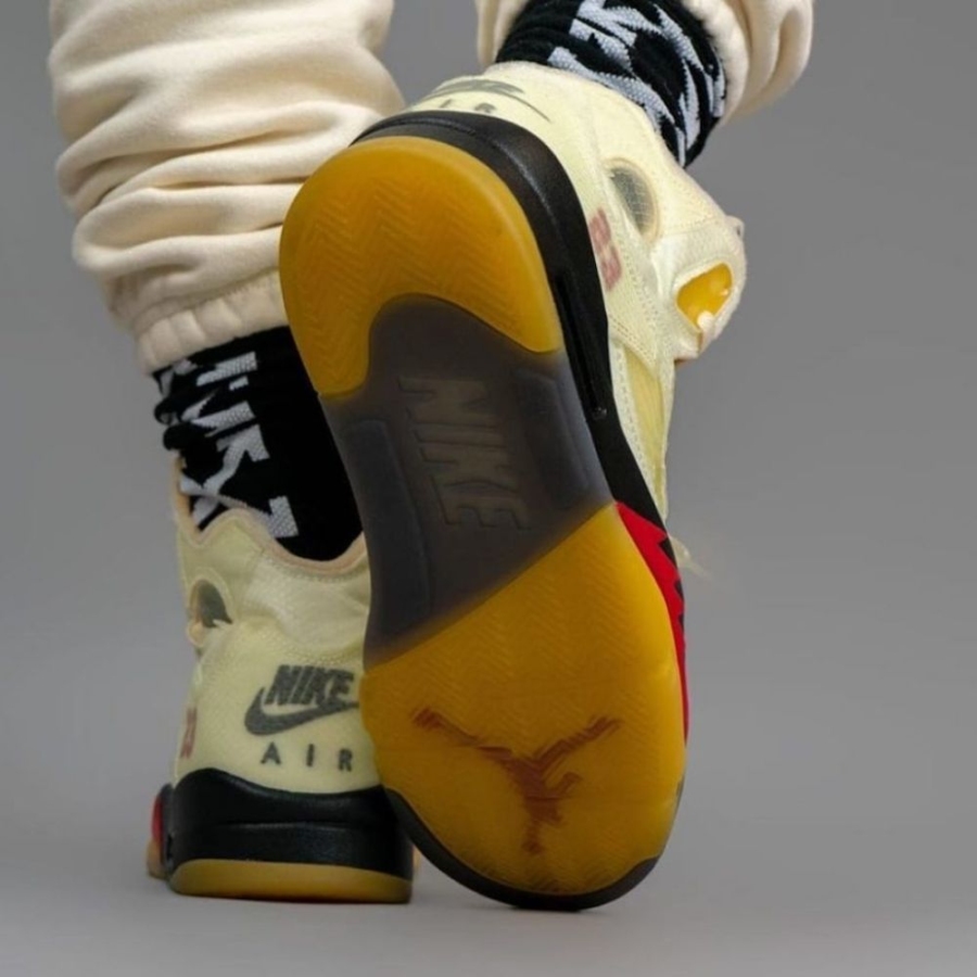 Real lifestyle image of Air Jordan 5