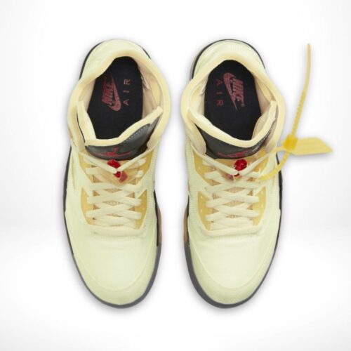 Top view of Air Jordan 5