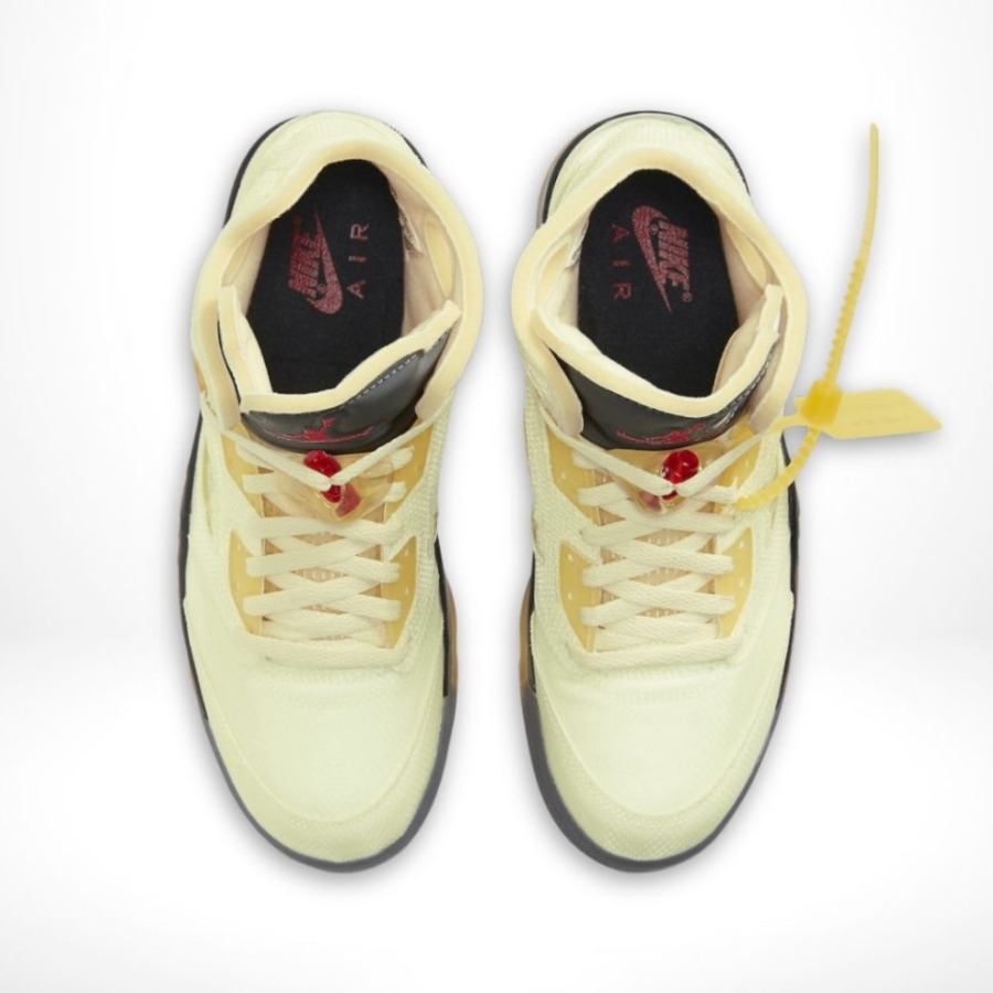 Top view of Air Jordan 5