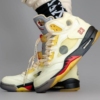 Side profile of Air Jordan 5