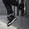 Side profile of Air Jordan 4