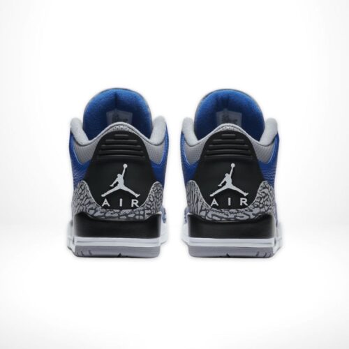 Rear view of Air Jordan 3