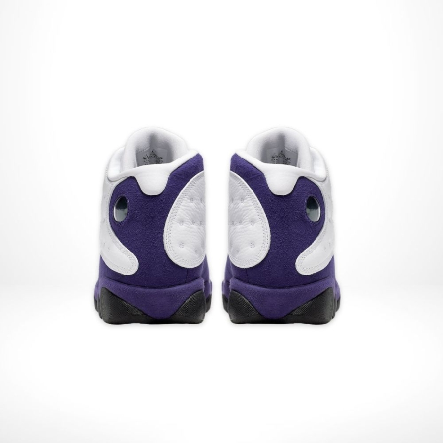 Rear view of Air Jordan 13