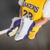 Real lifestyle image of Air Jordan 13