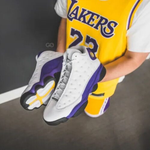 Real lifestyle image of Air Jordan 13