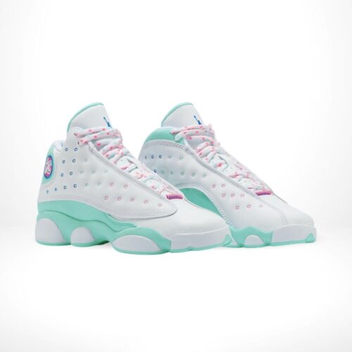 Angle view of Air Jordan 13