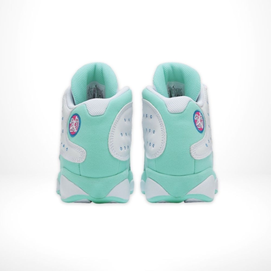 Rear view of Air Jordan 13