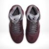 Top view of Air Jordan 5