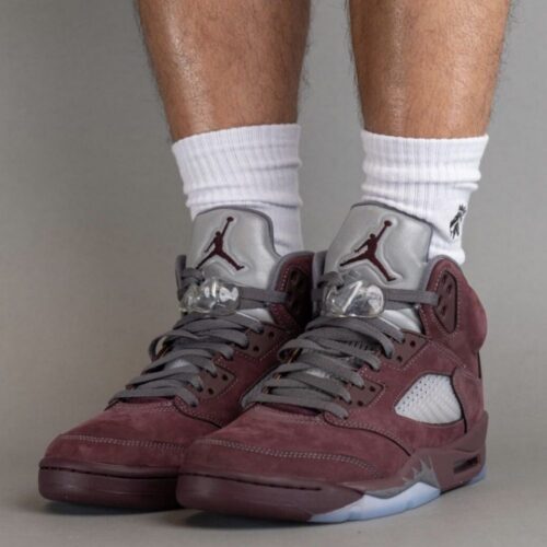 Real lifestyle image of Air Jordan 5