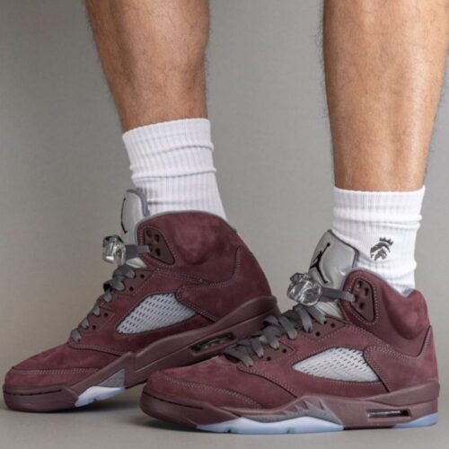Real lifestyle image of Air Jordan 5