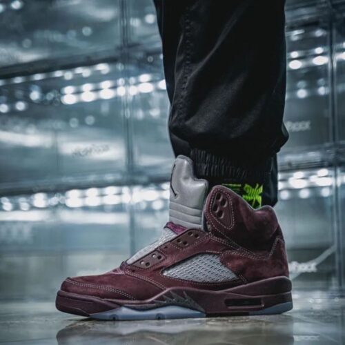 Real lifestyle image of Air Jordan 5