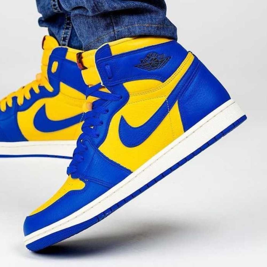 Real lifestyle image of Air Jordan 1