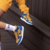 Real lifestyle image of Air Jordan 1