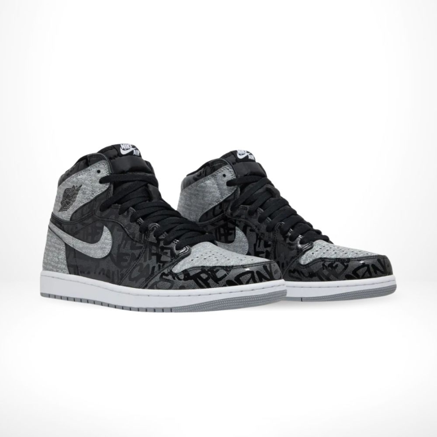 Angle view of Air Jordan 1