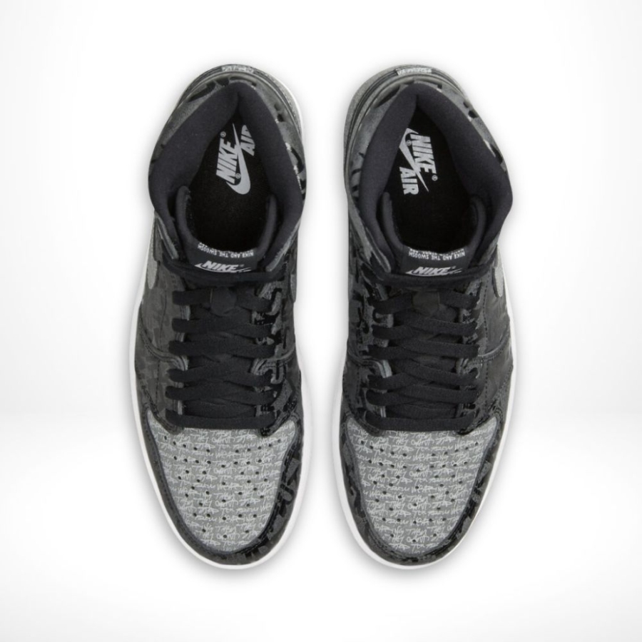 Top view of Air Jordan 1