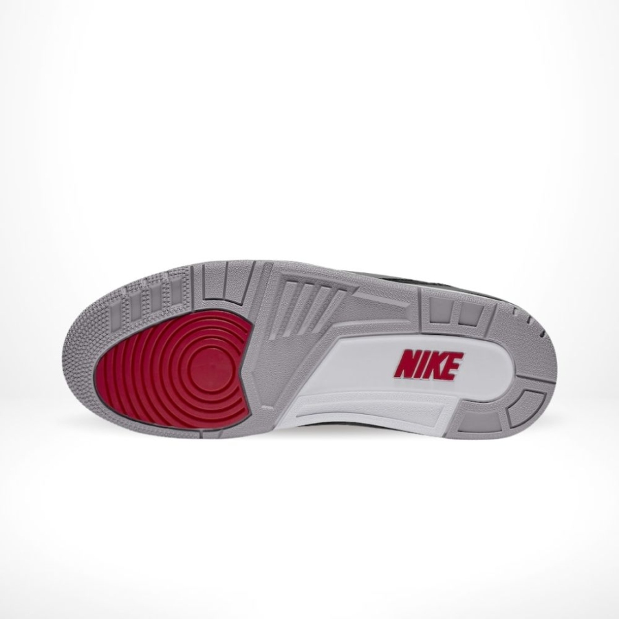 Bottom sole of Air Jordan 3