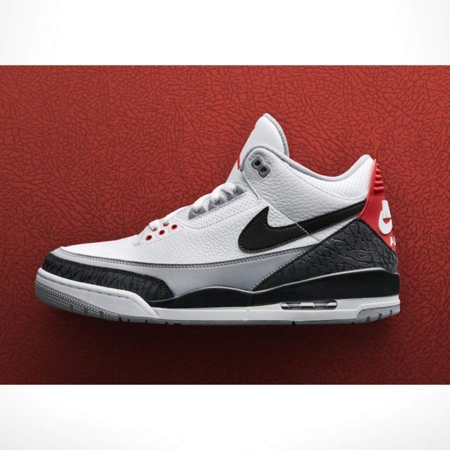 Real lifestyle image of Air Jordan 3