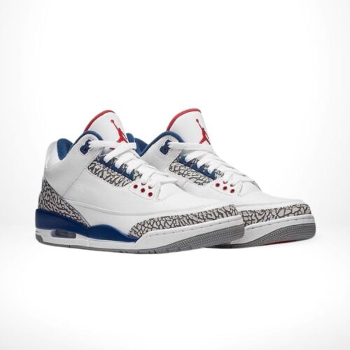 Angle view of Air Jordan 3
