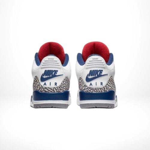 Rear view of Air Jordan 3